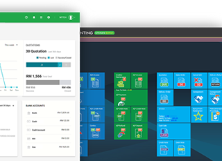 AutoCount Accounting desktop interface